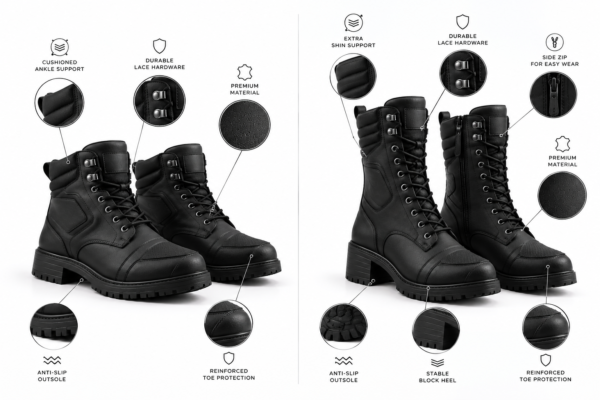 Boot Details Rogue Riders Roadstrike Women’s Riding Boots