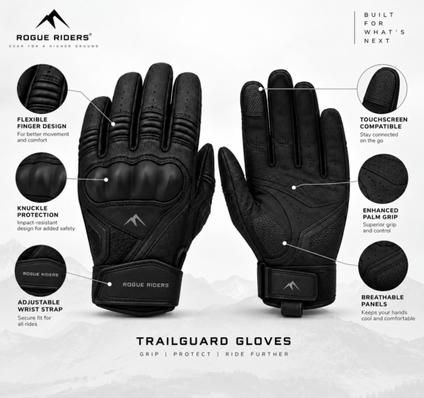Rogue Riders Trailguard Gloves