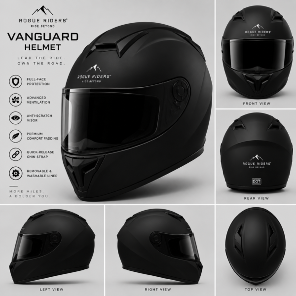 Rogue Riders Vanguard Helmet