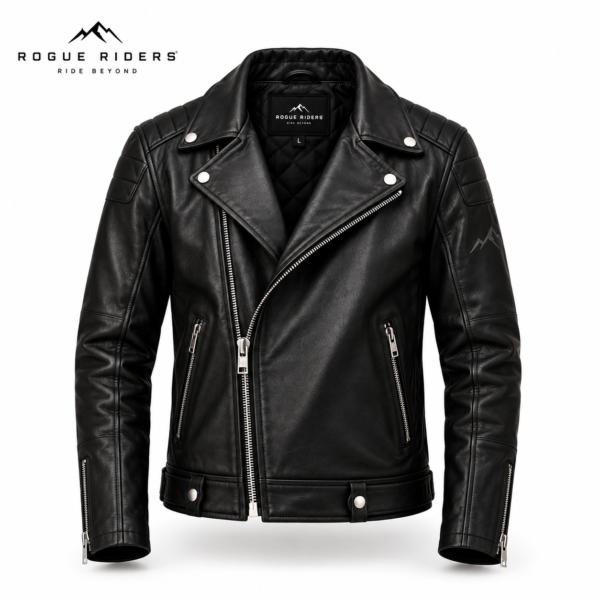 main Rogue Leather Biker Jacket