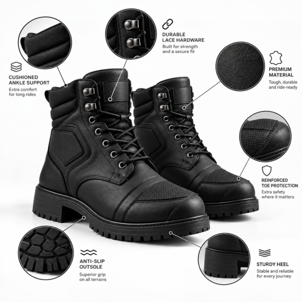 Rogue Riders Roadstrike Men’s Riding Boots