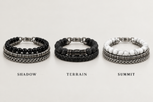 Rogue Riders Bracelet Collection – Shadow, Terrain & Summit